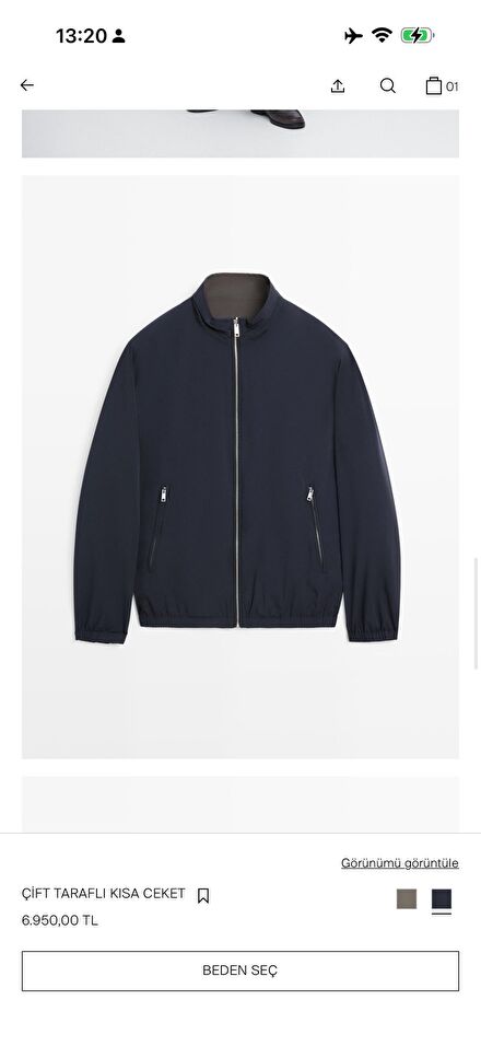 Massimo Dutti Erkek Ceket