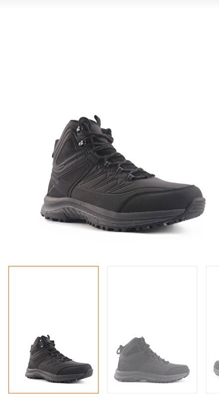 Siyah Outdoor Bot & Bootie
