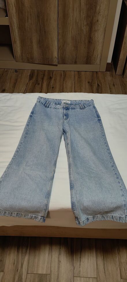 Bol Kesim Wideleg Jean Pantolon