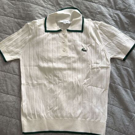 Lacoste Polo Yaka Beyaz Tişört