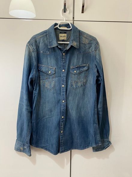 ORİJİNAL WRANGLER KOT GÖMLEK