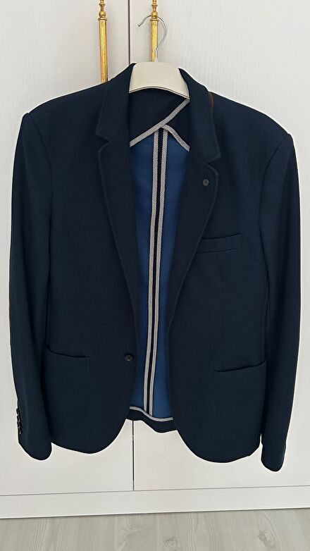 Lacivert Blazer Ceket