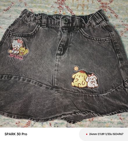Hello Kitty Desenli Kot Etek