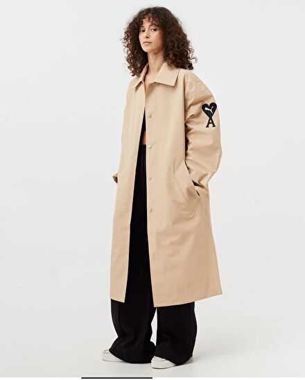 Ami paris x puma trench coat