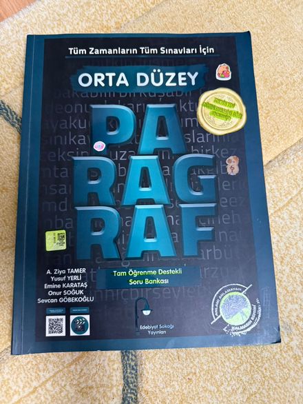 Orta Düzey Paragraf Soru Bankası