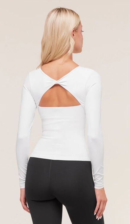 Gymshark Twist Back Long Sleeve Top