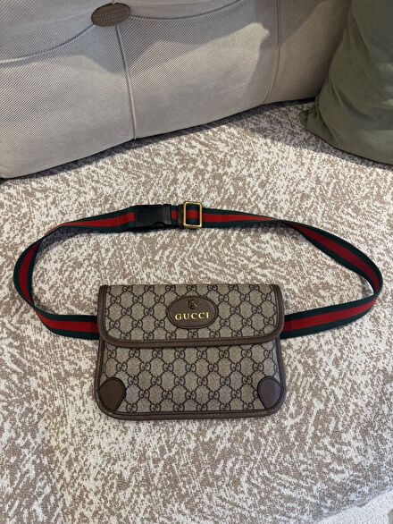 Orijinal Gucci Erkek çapraz çanta