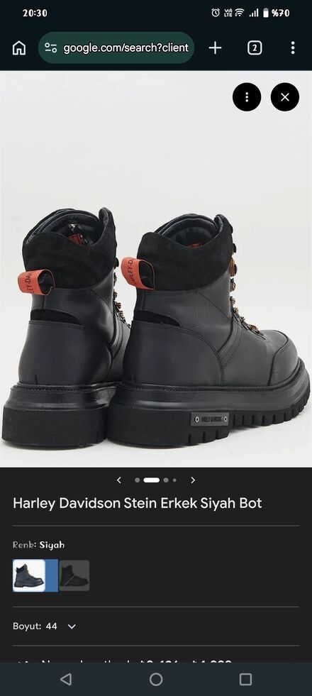 Harley Davidson Bot & Bootie