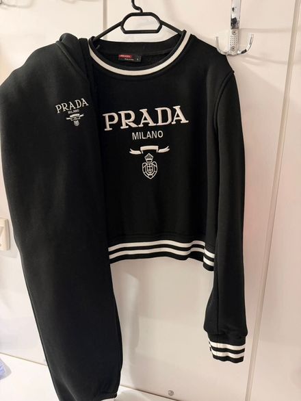 Siyah Prada Eşofman Takımı