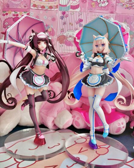 nekopara chocola & vanilla scale figür