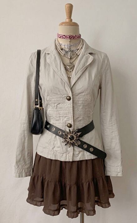 American vintage military bej ceket