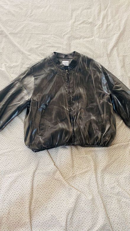 Saten Bomber Ceket