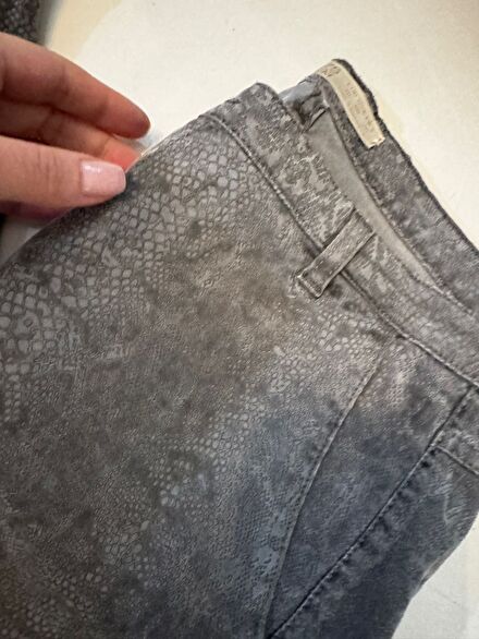 Zara desenli 40 beden pantolon