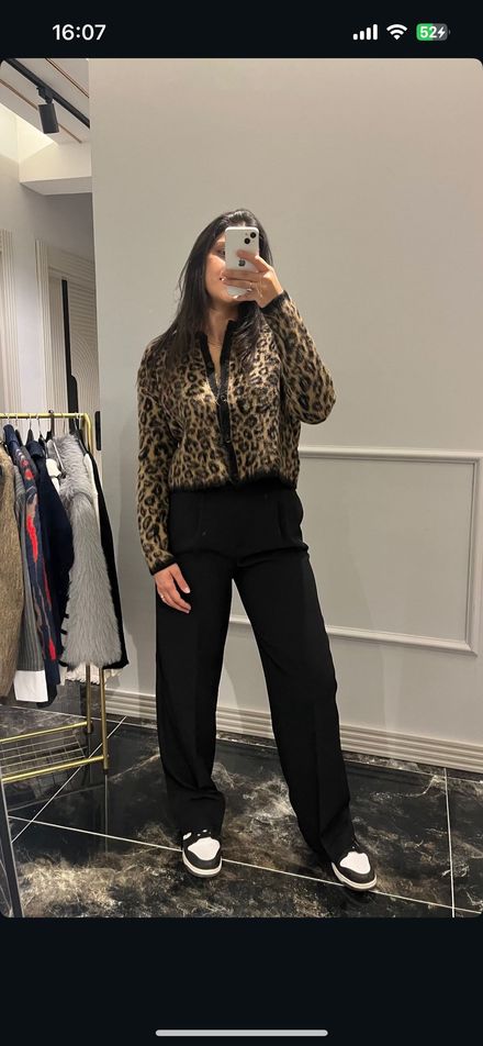 Leopar hırka