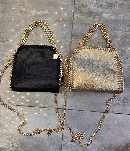 STELLA McCartney falabella kapaklı çanta
