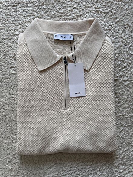 Mango Erkek Triko Polo Yaka T-Shirt