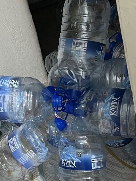 Su Şişesi 5 litre temiz pet şişeler 1₺
