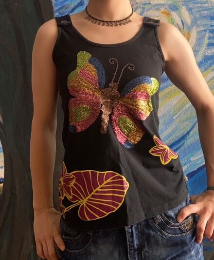 Butterfly love vintage y2k