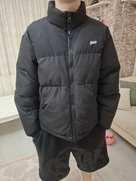 Erkek mont 15 yaş giyen S beden