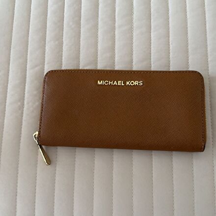 Michael Kors Kahve Deri Cüzdan