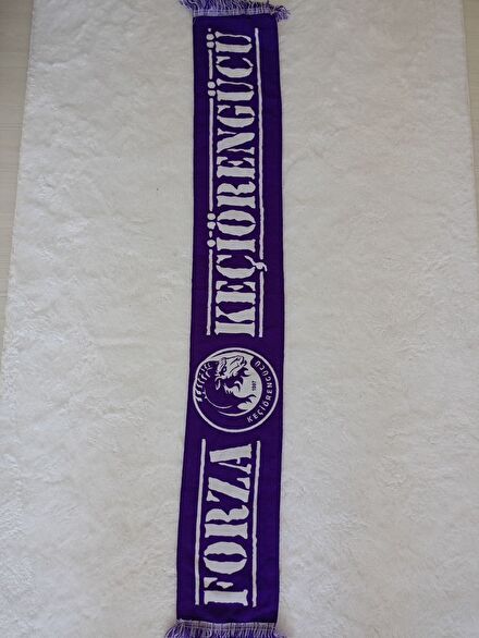 Ankara Keçiörengücü taraftar atkısı