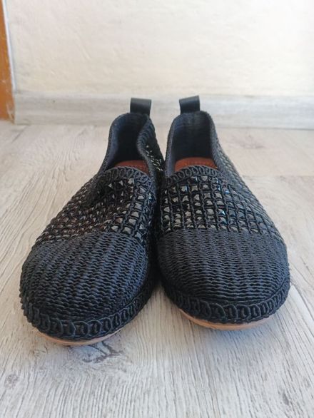Siyah Dokuma Espadril