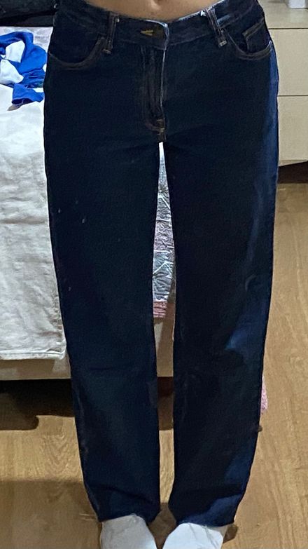 Lacivert Kadın Jean Pantolon
