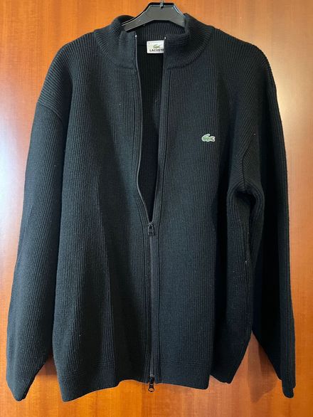 Lacoste Siyah hırka 6 beden