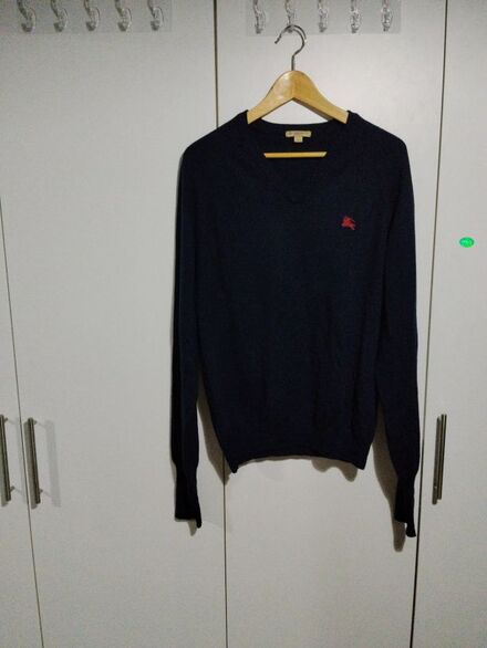 Burberry marka erkek kazak yün