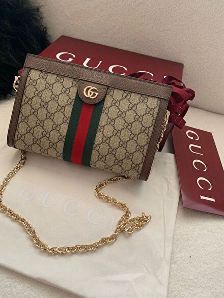 Gucci Zincir Detaylı Çanta