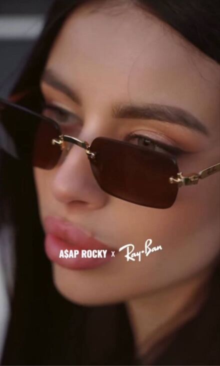 Ray-Ban asap rocky Güneş Gözlüğü