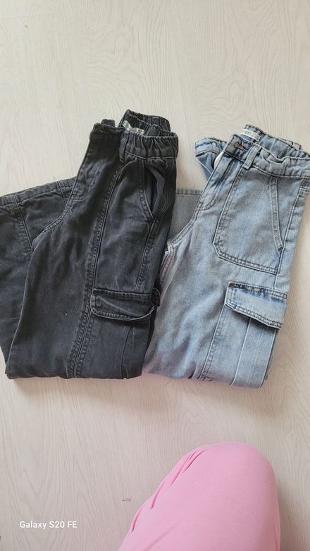 Kargo Cepli Kot Pantolon defacto 8.9 yaş
