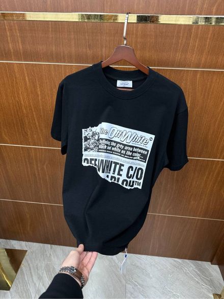 OFF-WHITE Siyah Tişört S