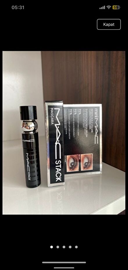 MAC Stack Maskara