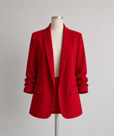 U.S POLO ASSN. Kırmızı Blazer Ceket