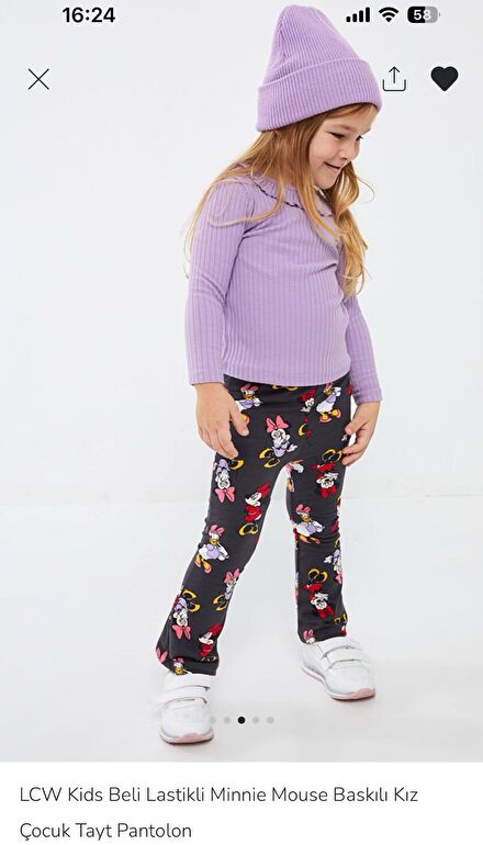 Lcw Minnie Mouse tayt