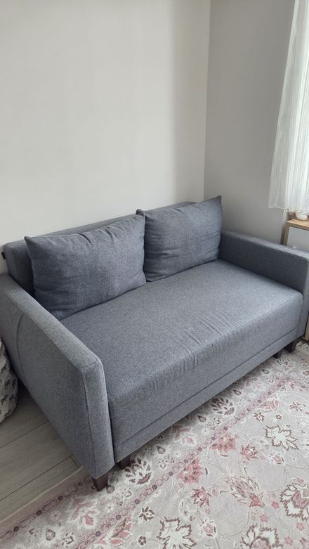 enzahome 2li açılır koltuk kanepe