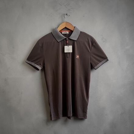 Kahverengi Polo Yaka T-shirt
