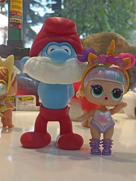Şirin Baba ve LOL Bebek Figür Seti