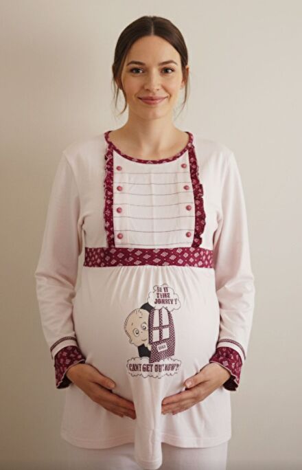 #mecit hamile pijama üstü