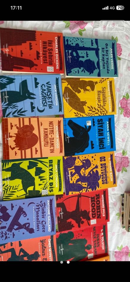 İş bankası Çocuk Klasikleri Kitap Seti
