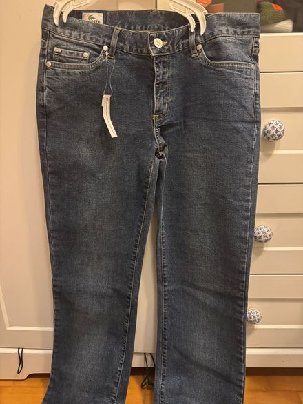 Lacoste Lacivert Jean Pantolon
