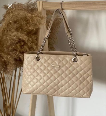 Zara Vizon kapitone Kol çantası