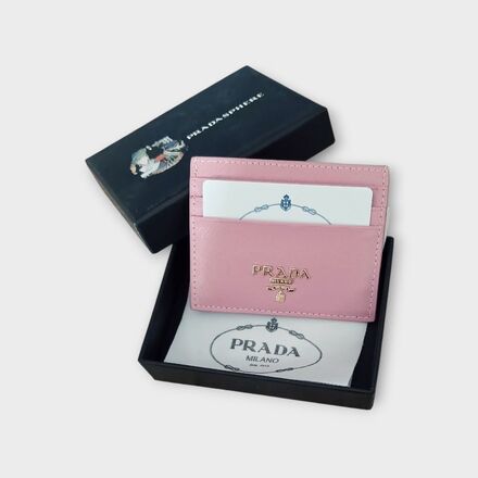 Pra*da Saffiano Cardholder