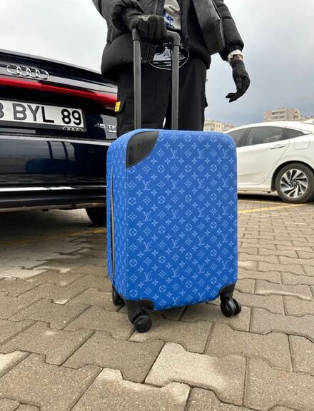 Louis Vuitton Monogram Leather Suitcase