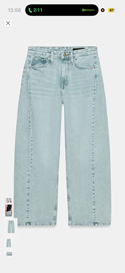 Zw collection bilekte orta bel jean