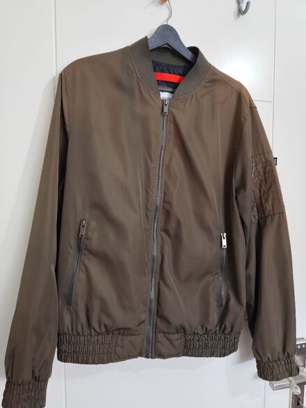 Bershka Haki Bomber Ceket