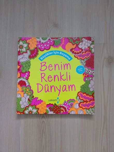 Benim Renkli Dünyam Boyama Kitabı