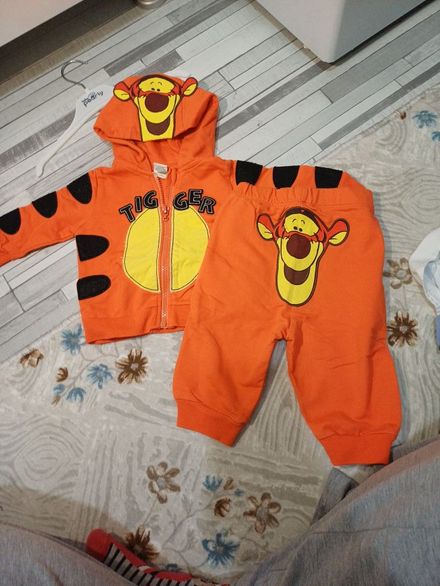 turuncu tigger kaplan desen takim