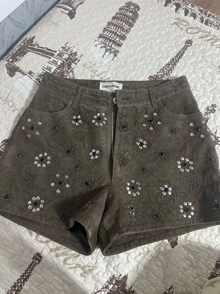 Zadig & Voltaire Haki Taşlı Şort